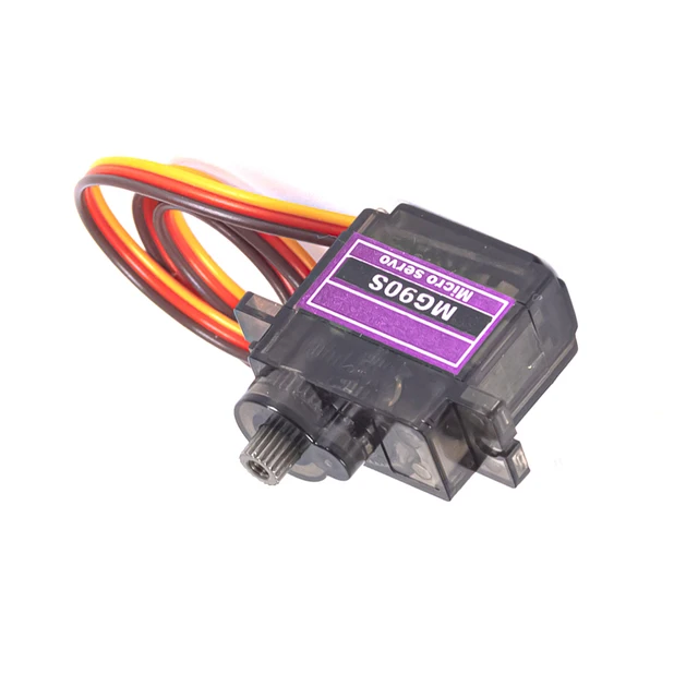 2/4/5/10/20 Pcs MG90S All metal gear  9g Servo SG90 Upgraded version For Rc Helicopter Plane Boat Car MG90 9G Trex 450 RC Robot 4