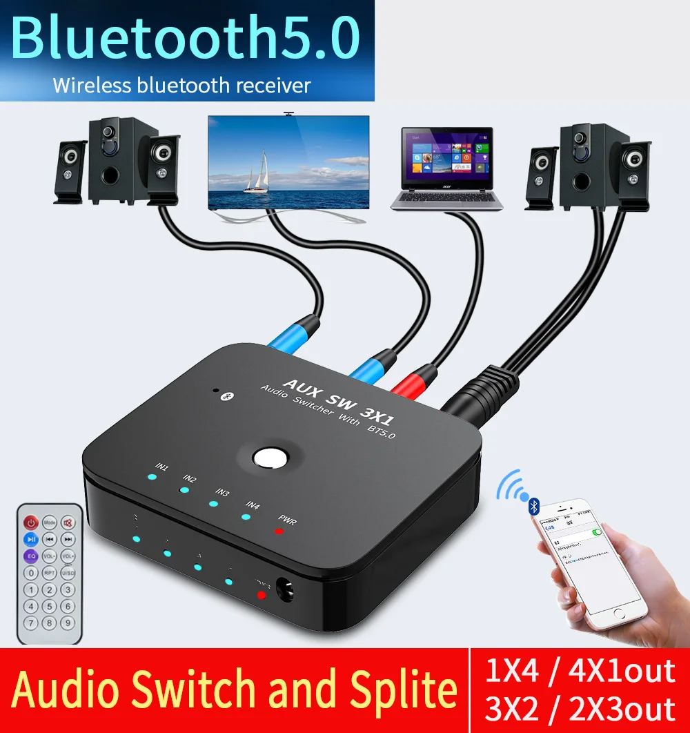 Echter Verval waterval Bluetooth Hifi Audio Receiver 3.5mm Usb Adapter | 3 5mm Bluetooth Adapter  Switch - Pc Hardware Cables & Adapters - Aliexpress