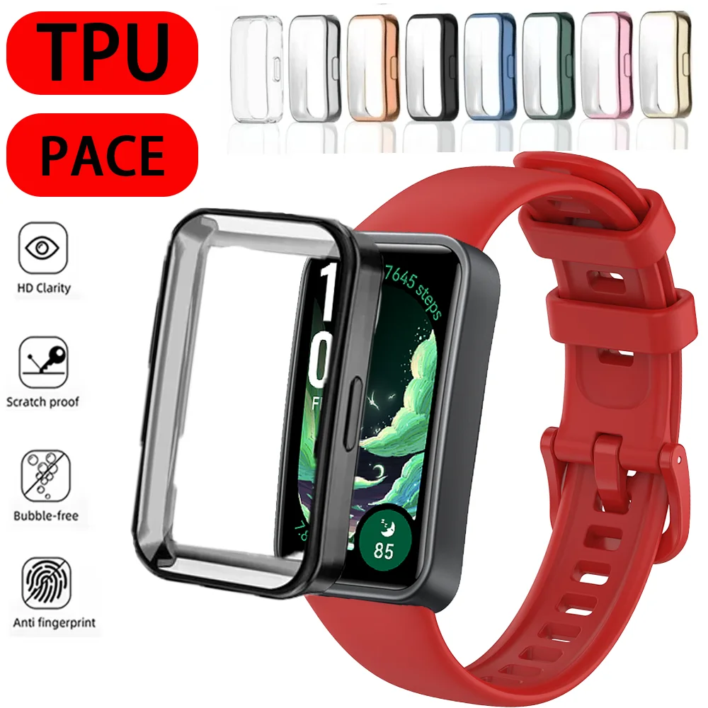 Full Cover Soft TPU Screen Protector Anti-Scratch Smartwatch Case