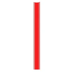Reflective Waterproof Motorcycle Fuel Tank Cover Stickers - 50cm Racing Accessories (Red)