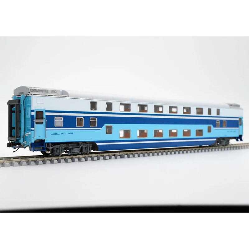 HO 1/87 Train Model SRZ/SYW 25B Double Decker Passenger Carriage