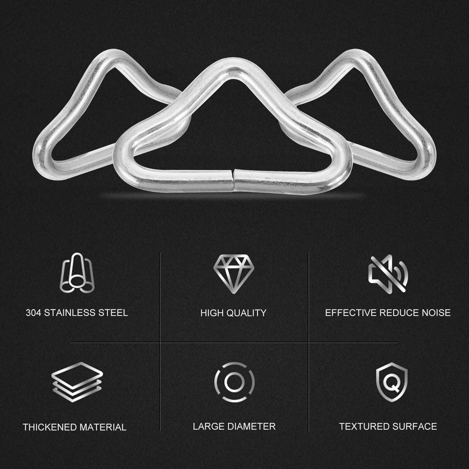 Ring Clamp Trampoline Buckles 40 PCS