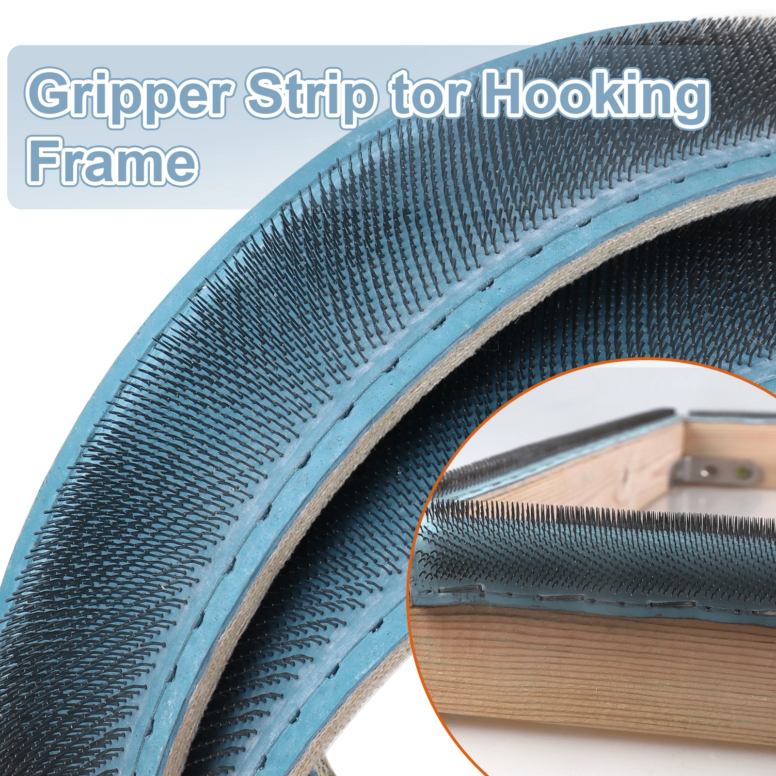 Gripper Strip For Tufting Frame Embroidery Frame Stretch Cloth Nail Strip  Gripper Strip Hooking For Tufting Frame 100cm/39.4in - AliExpress