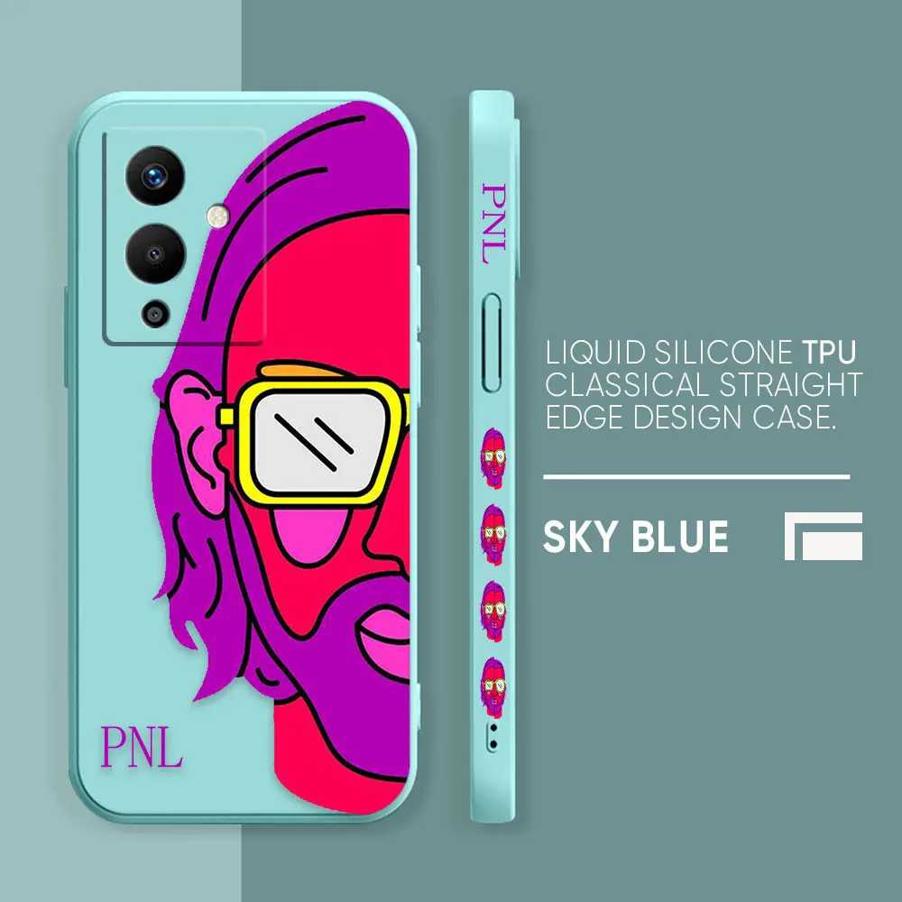thumbnail image 1 of Funda de teléfono para Infinix SPARK NOTA 11 12 G96 8 SMART 5 6 7 POVA 3 4 PRO Funda Cqoue Shell Capa rapero cantante PNL QLF Yinuoda, 1 of 5