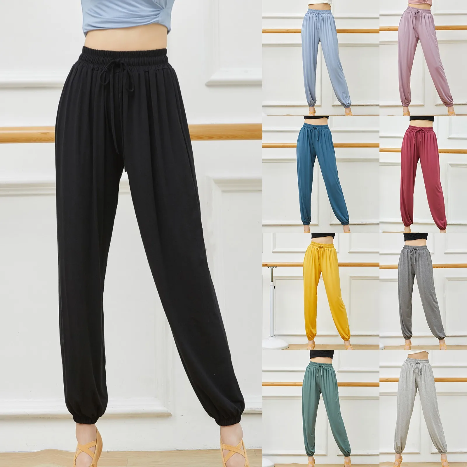 Women's Pants Ballet Modern Dance Pants Classical Dance Trousers Wide
