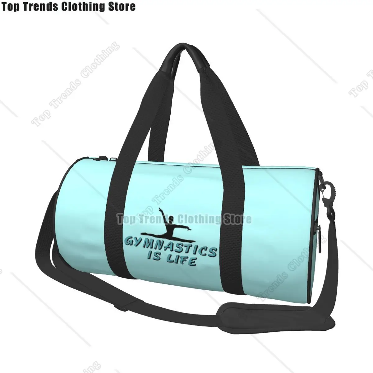 Gymnastics Is Life Sport Bags Girl Cool Sport Large Capacity Gym Bag Weekend Men Handbag Training Graphic Fitness Bag