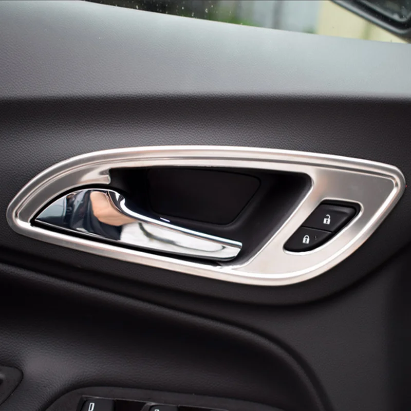 

BJMYCYY 4PCS/SET The car door handle of stainless steel decorative box for Chevrolet Equinox 2018