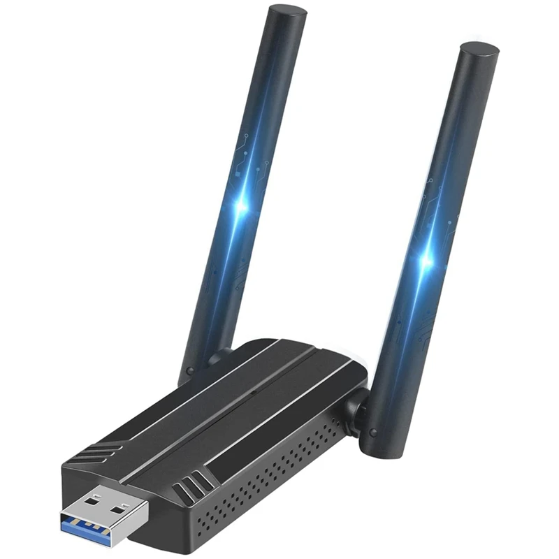 

1 Piece USB 3.0 Wifi Dongle Adapter 2.4G/5G Dual Band Wireless Adapter For Desktop PC