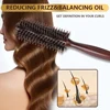 Wood Handle Round Rolling Brush Straight Twill Hair Comb Boar Bristle Round Barrel Hair Curling Brush Hairdressing Beauty Tools 5