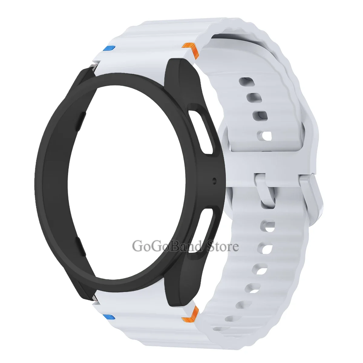 Premium Silicone Sport Band with Protective Case