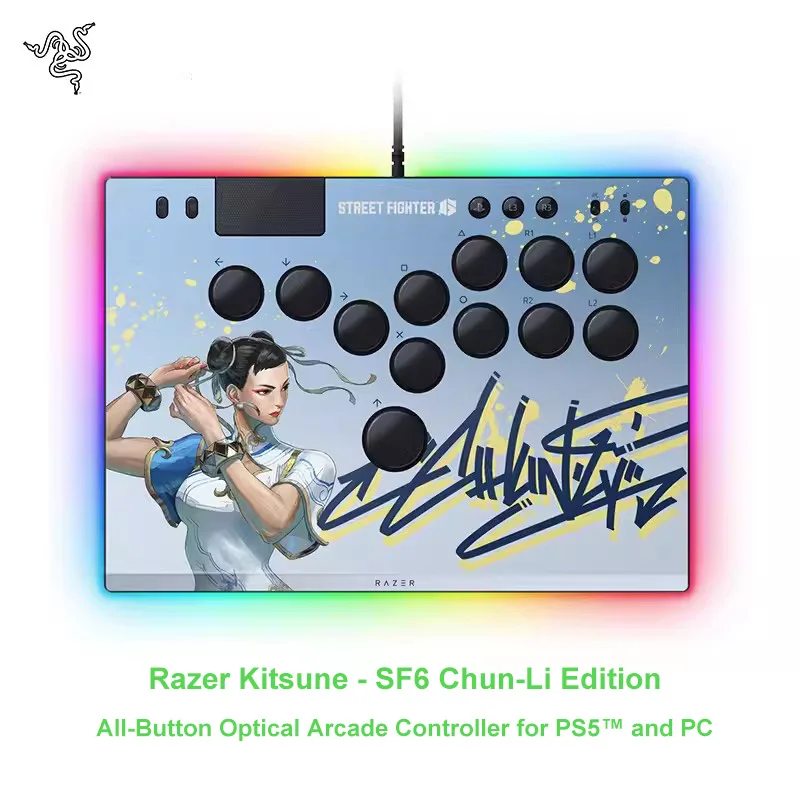 Razer Kitsune All-Button optische Arcade-Controller für ps5 und PC 