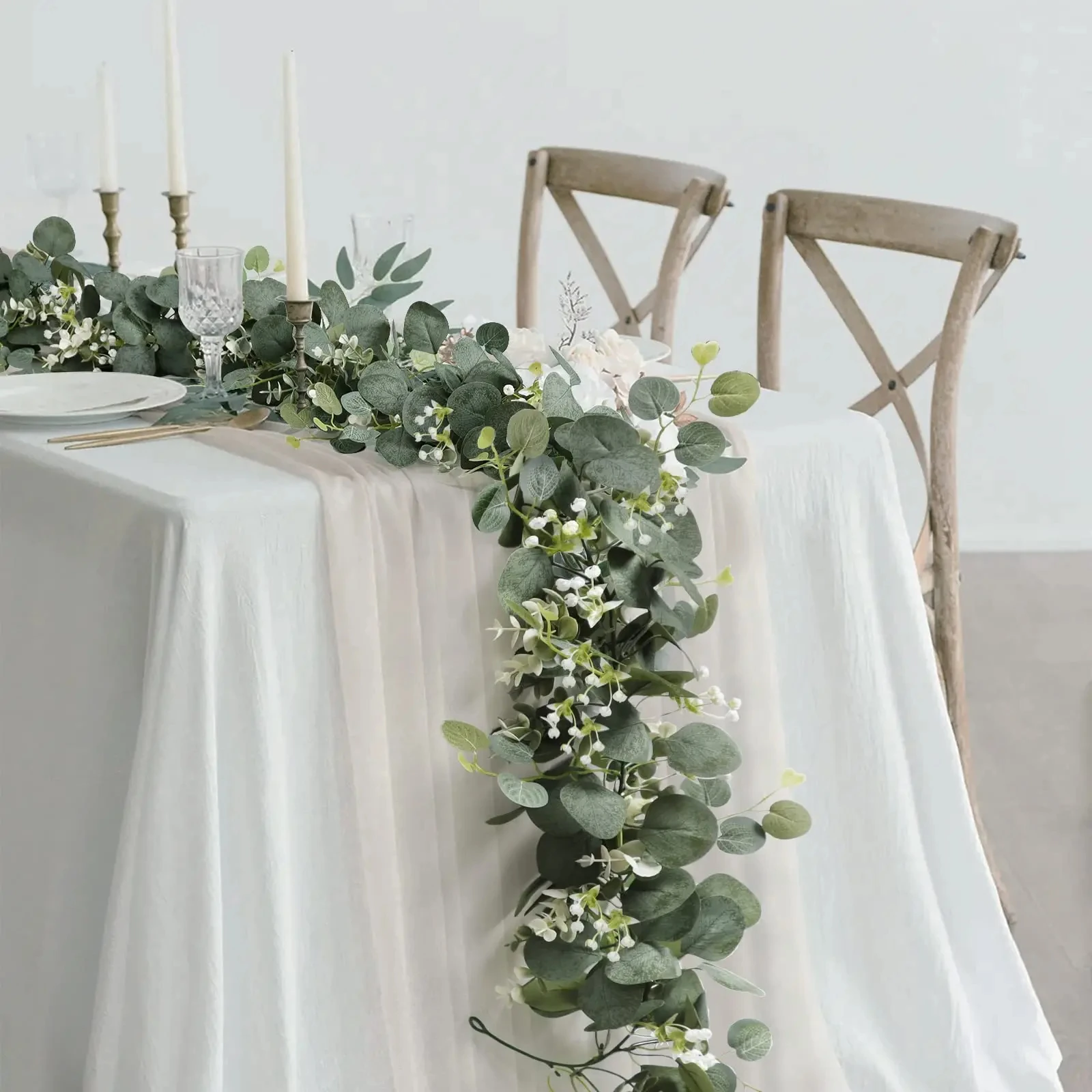 Artificial Eucalyptus Garland 2
