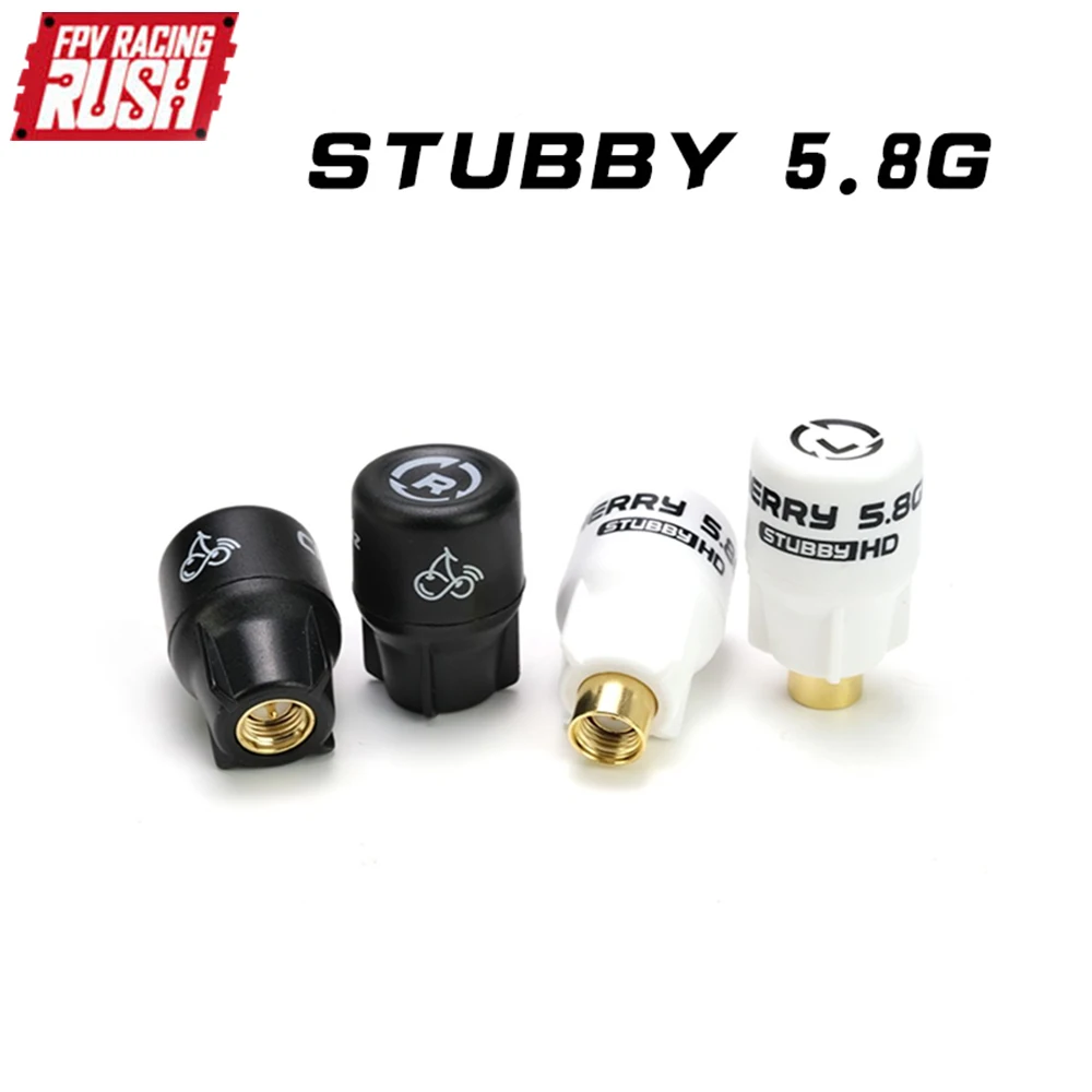 

RUSHFPV RUSH Cherry короткая HD 5,8G 2.2DBI FPV антенна LHCP / RHCP для DJI Goggles FPV Freestyle RC гоночный Дрон