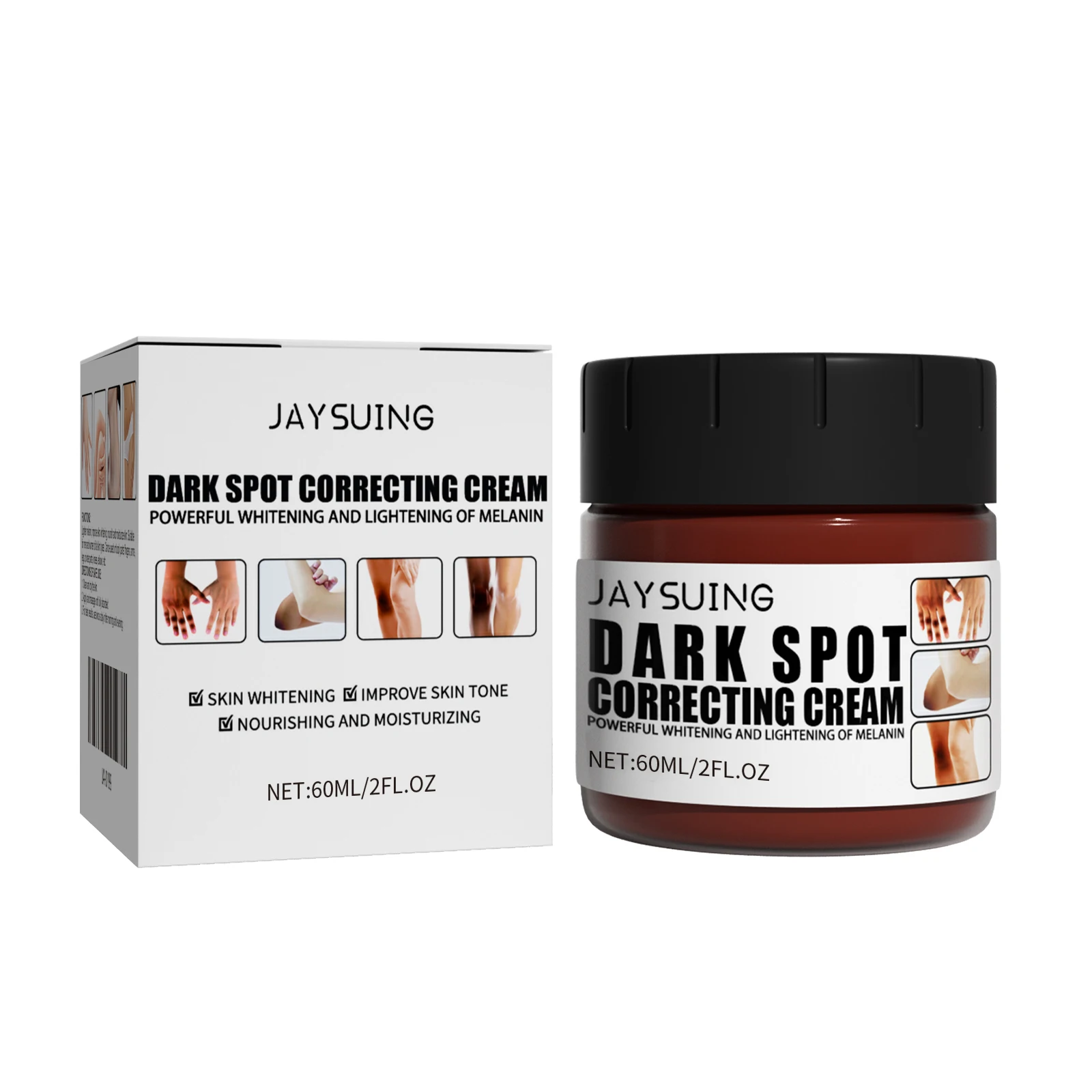 Dark Knuckle Bleaching Cream Fade Pigmentation Lightening Joint Elbow Knees Ankle Melanin Corrector Body Whitening Nourish Cream 2