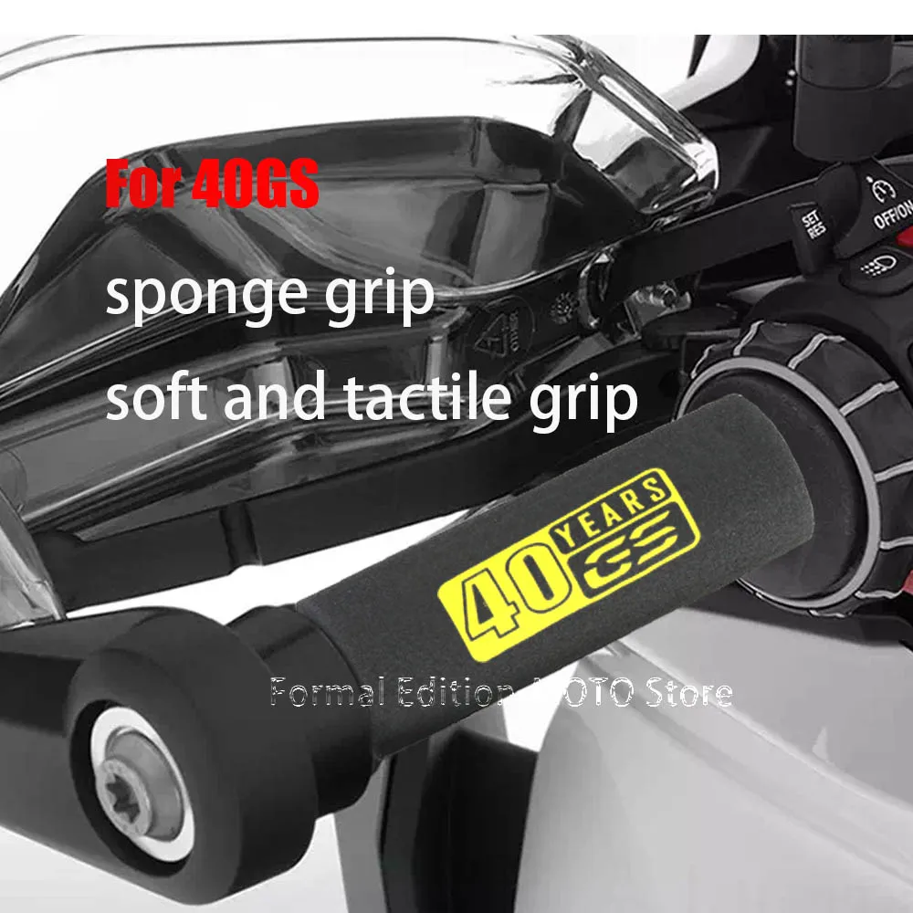 

for R 1200gs R1250 GS 40GS Sponge Grip Motorcycle Handlebar Grips Anti Vibration for R1250 GS 40GS Accessories