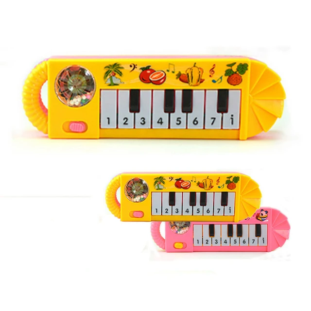 Piano Infantil Teclado Música Educativo Brinquedo Fazendinha