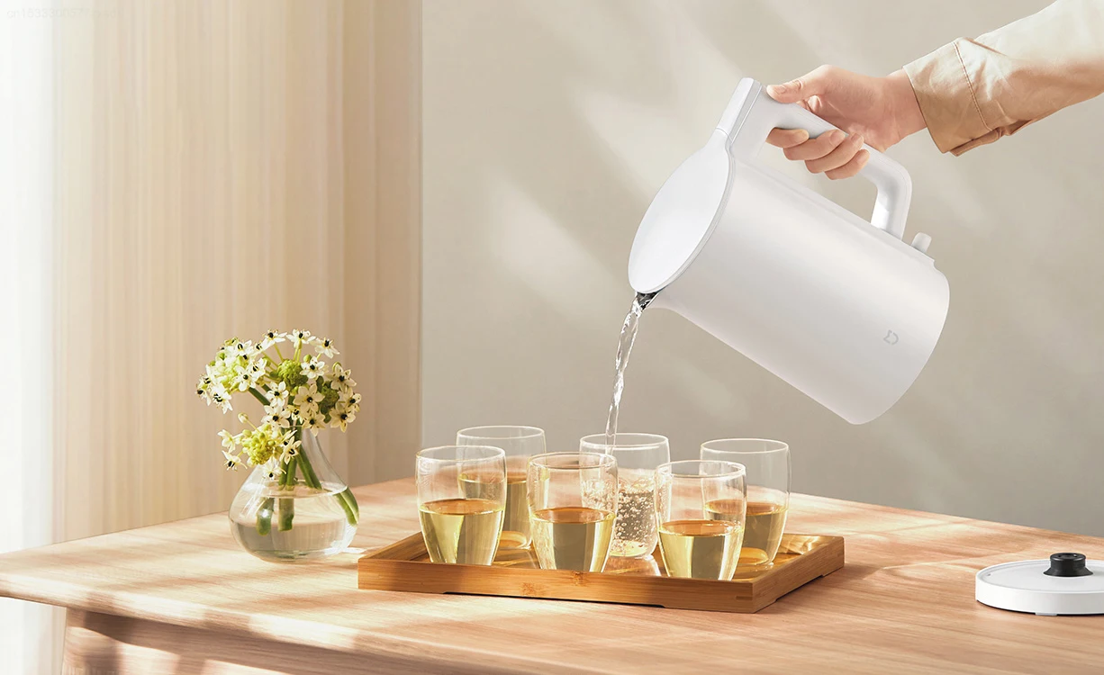 Description Picture 6 of itemIconic Brand Mijia N1 Electric Kettle Fast Hot Boiling Pot Stainless Water Kettle 220V Hotel Family Trip Kitchen Smart Kettle Home