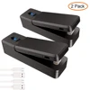USB Mini Bag Sealer 2-in-1 Portable Heat Sealers Rechargeable Handheld Vacuum Heat Sealers &Cutter for Plastic Bag Storage Food 1