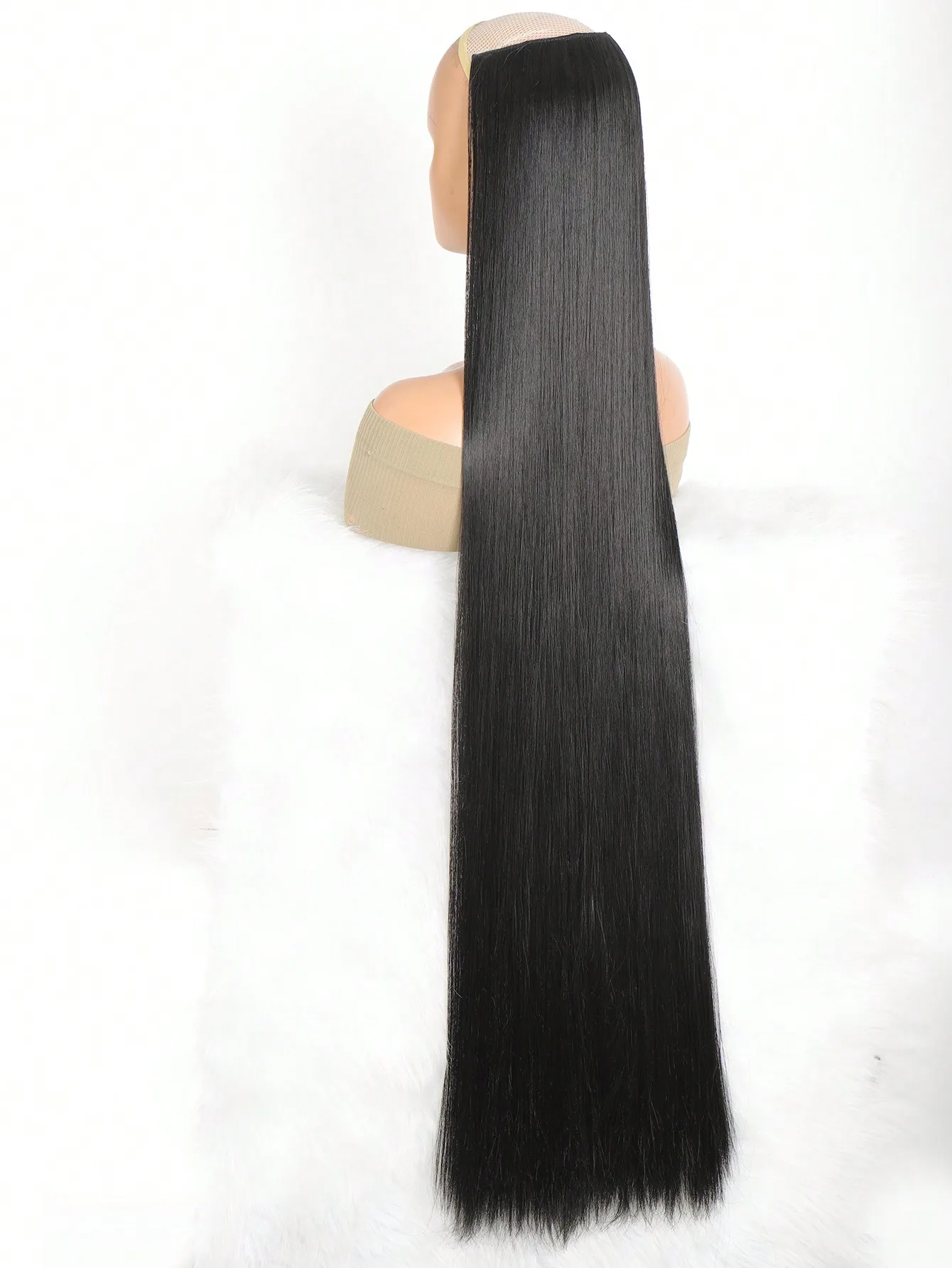 100cm Synthetic Clip-In Hair Extension 2