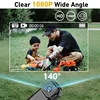 Mini Camera HD 1080 WiFi pocket Outdoor Sports Video Audio Recorder Loop Record Magnetic Back Clip Bicycle Camcorder Smart Home 4