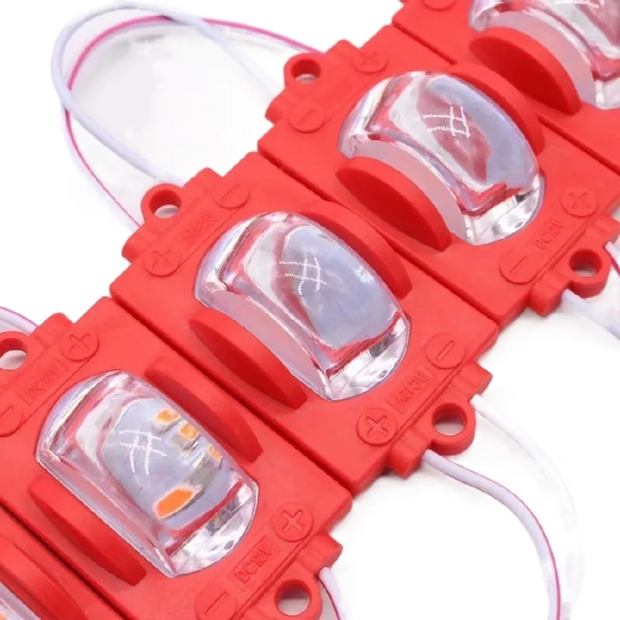 RGB Flash DC12V Led Side Eyebrow Light SMD 2835 Module Waterproof Wheel Brow For Advertising Box Cars Trucks 20PCS/Lot