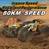 4WD RC Car 4x4 Off Road Drift Racing Cars 50/ 80KM/h Super Brushless High Speed Waterproof Truck Remote Control Toy Kids Adults 2