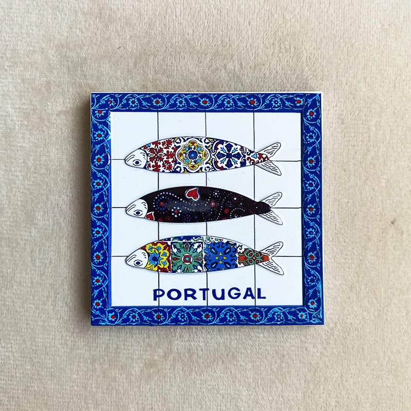 Wedare 3D Portogallo Algarve Albufeira Frigorifero Magnete turistica Souvenir Resina Magnetico Adesivi Frigorifero casa e Cucina Decorazione dalla Cina
