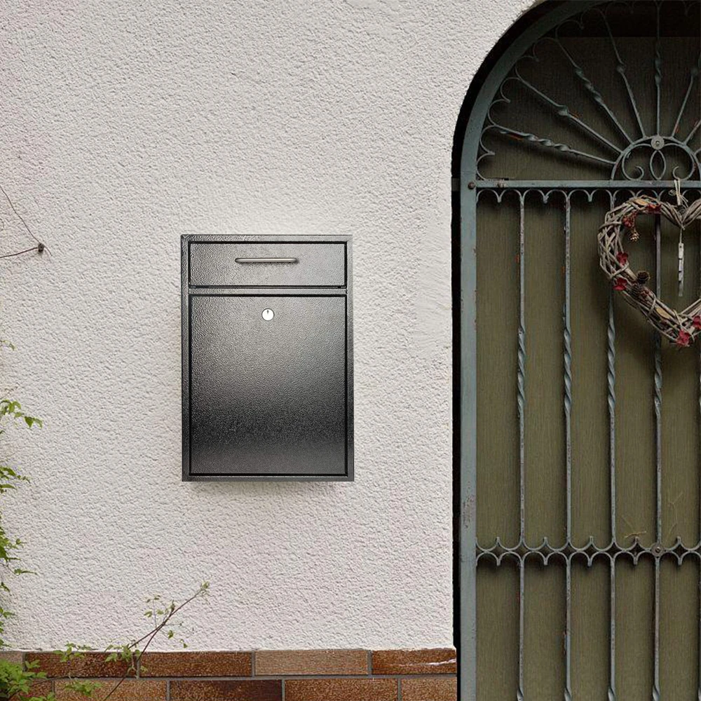 Locking Mailbox With Key Metal Mailbox For Loading Paper