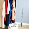 Adjustable Extendable Clothes Rod Retractable Clothesline Pole Telescopic Drying Rack Balcony Clothes Pole Home Storage Wardrobe 5