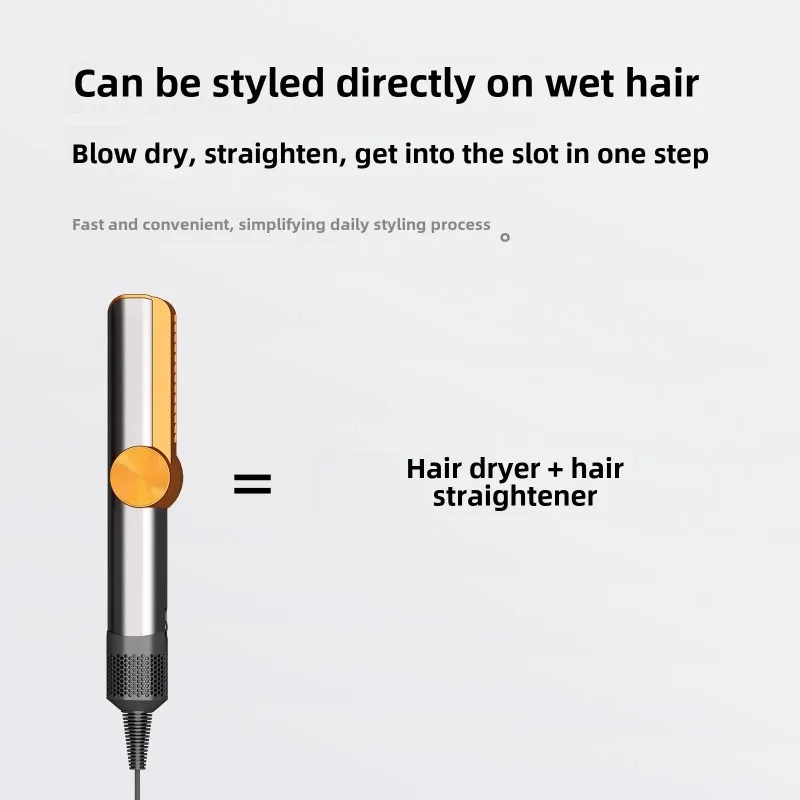 Hair Dryer Straightener Splint Straightener Hair Dryer Straightener Comb Curling Iron Escova Cabelo Escova Secadora Rotativa 4