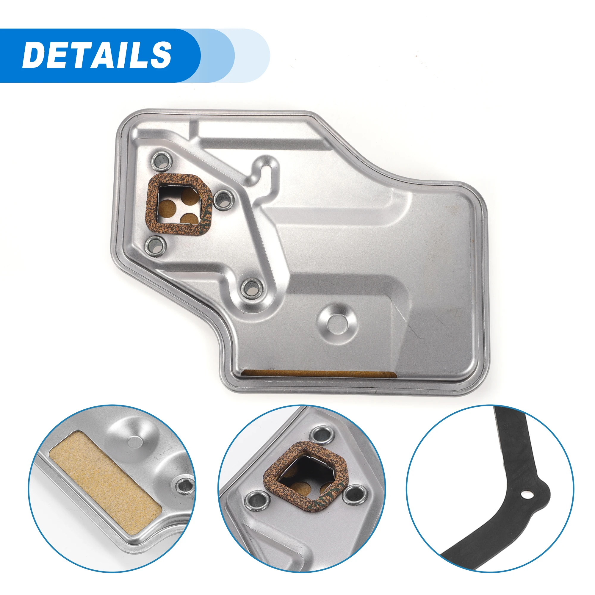 UXCELL F4A32 F4A33 Automatic Transmission Filter CVT Oil Cooler Filter Oil Pan Gasket Kit for Mitsubishi Eclipse 1990-1999
