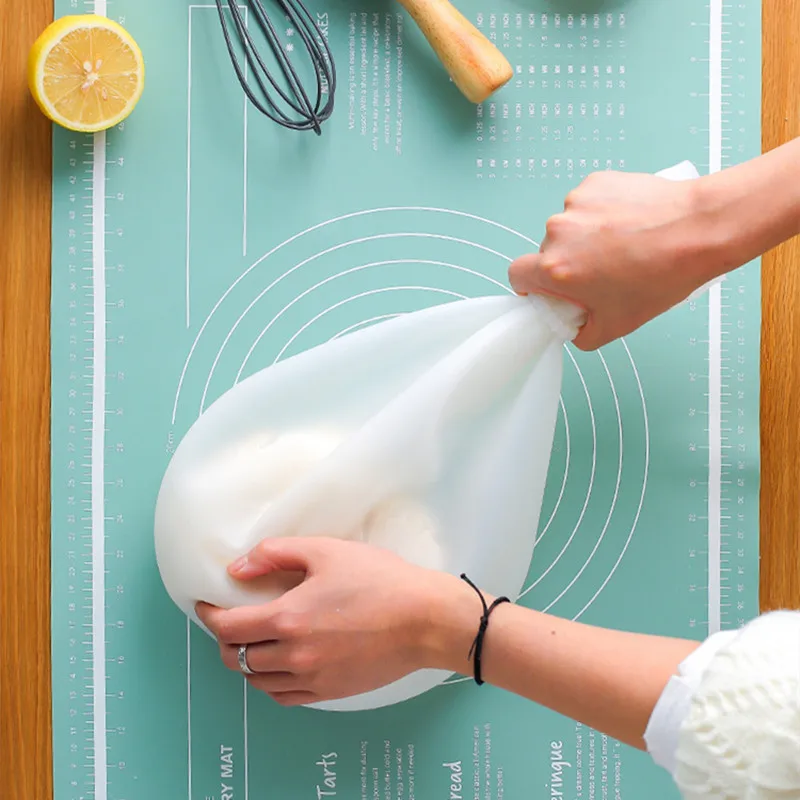31x21cm 3kg Silicone Kneading Bag Dough Bag Flour Mixer 1pc