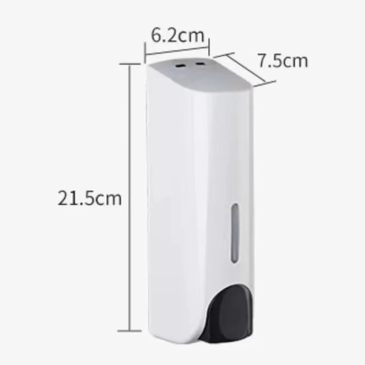 500ML soap dispenser wall mounted manual press soap box hand soap bottle large capacity shampoo shower gel bottle