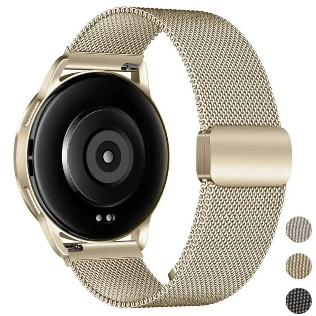 Premium 22mm Metal Mesh Magnetic Strap - Universal Fit