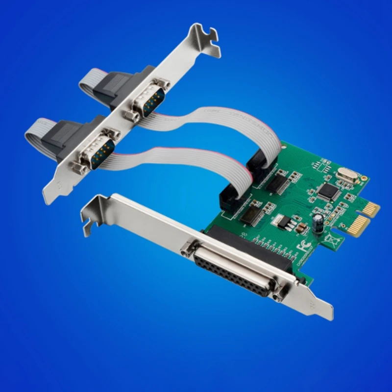 PCI-E 2S1P 직렬-병렬 조합 제어 카드 RS-232 및 LPT 인쇄 포트 확장 카드, CH382L 프린터 PC용