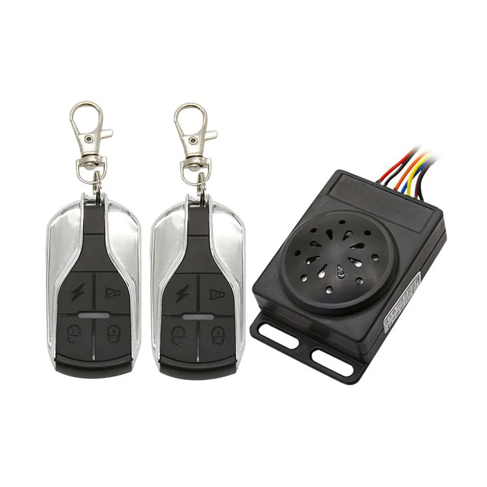 36-72V Ebike Anti-Theft Lock Alarm Smart Induction Wireless Remote Control With Lock Electric Bicycle Alarm Control Box Device