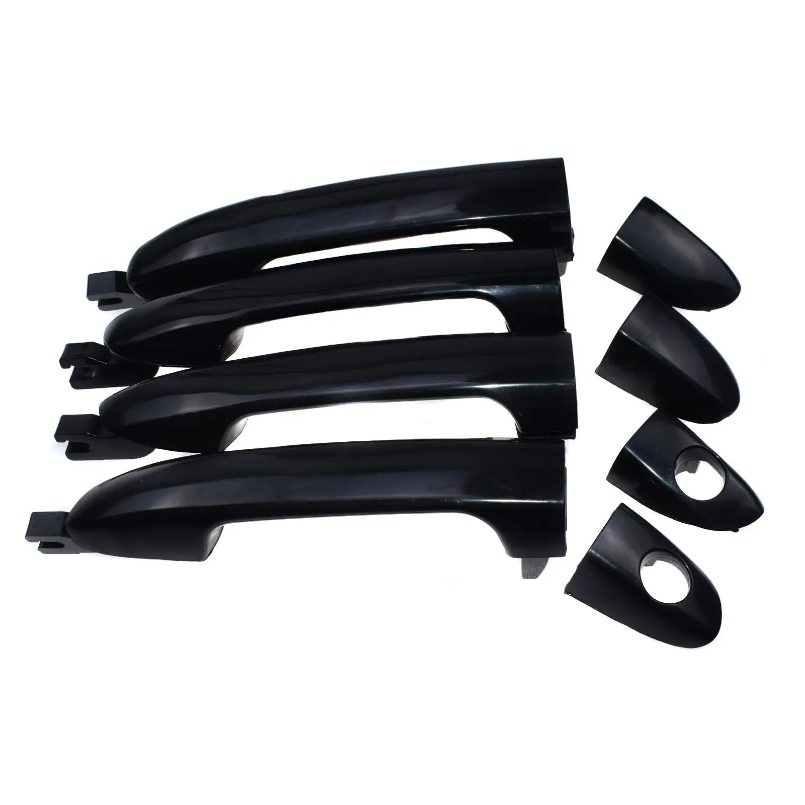 

For Kia Spectra Spectra5 Exterior Door Handle 4-Piece Set 82650-2F000 FL 82660-2F000 FR 83650-2F000 RL 83660-2F000 RR