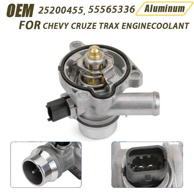 

Термостат охлаждающей жидкости в сборе с датчиком для Chevy Cruze Sonic Trax 902 л 808-55593034 55579010