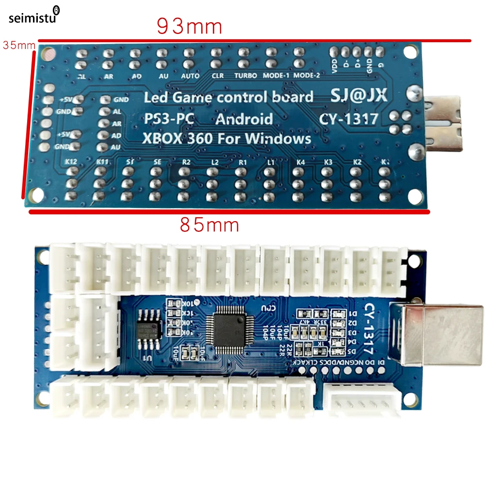 Universal USB Arcade Zero Delay Controller Kit
