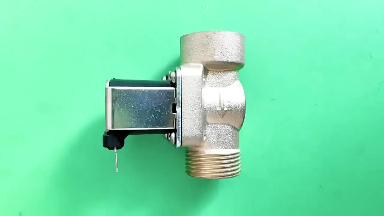 Vanne Électromagnétique Normalement Fermée IP65 - AC 220V DC12V DC24V - G3/8 à G1-1/2 Pour Eau, Huile, Gaz