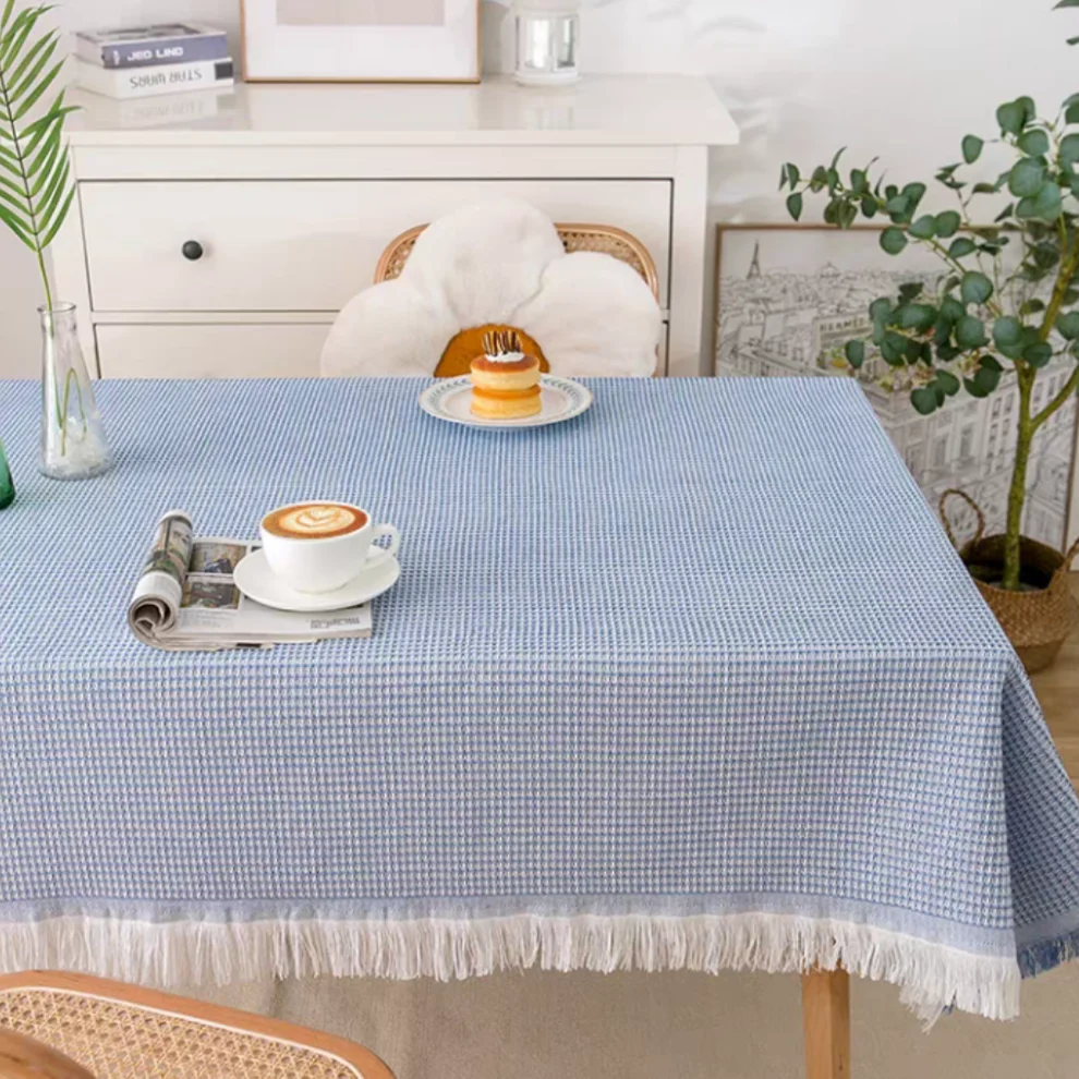 

Rectangle No-wash oil-proof, waterproof and anti-scalding rectangular household coffee table Tablecloth