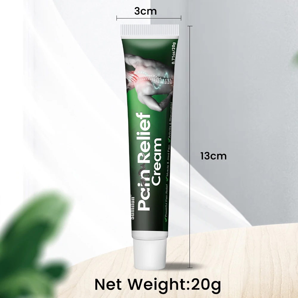1/2/3Pcs Sumifun Snake Venom Analgesic Cream Lumbar Muscle Joint Pain Relief Ointment Rheumatoid Arthritis Painkiller Plaster
