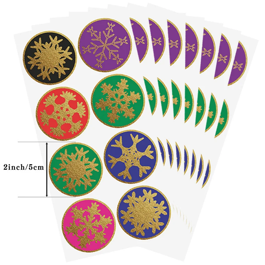 8 Colors, 1000 Pack, Foil Star Metallic Stickers, 0.6 Diameter