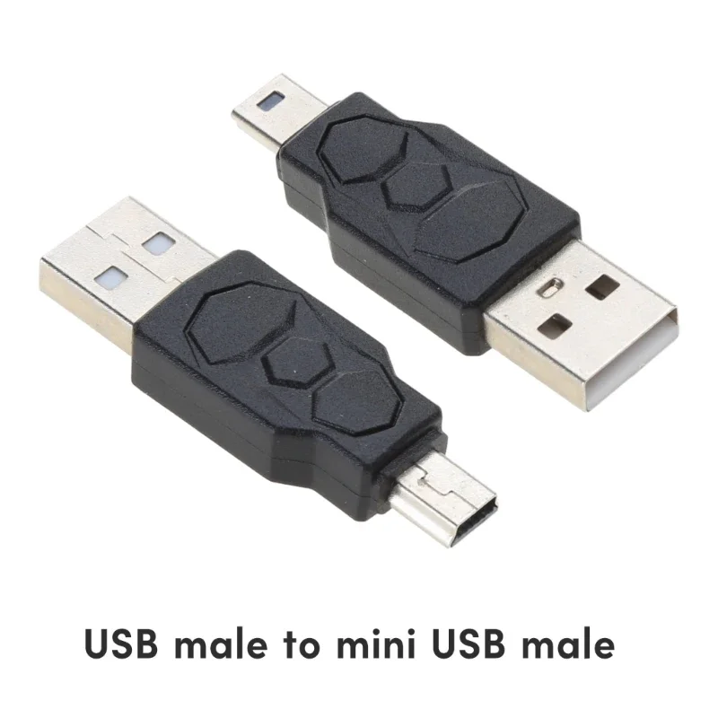 Universal USB to Micro & Mini USB Adapter Converter - High-Speed 480Mbps Charging Solution