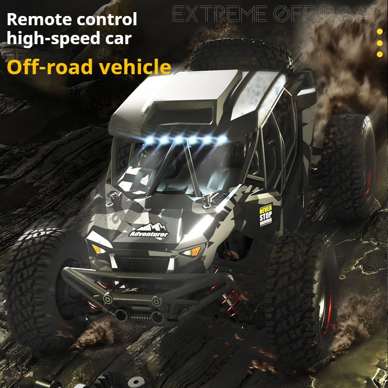 SCY 16106 Full-Size Brushless Four-Wheel Drive Off-Road Vehicle Highlights Lights Electric Remote Control Car Model RTR Boy Gift 4