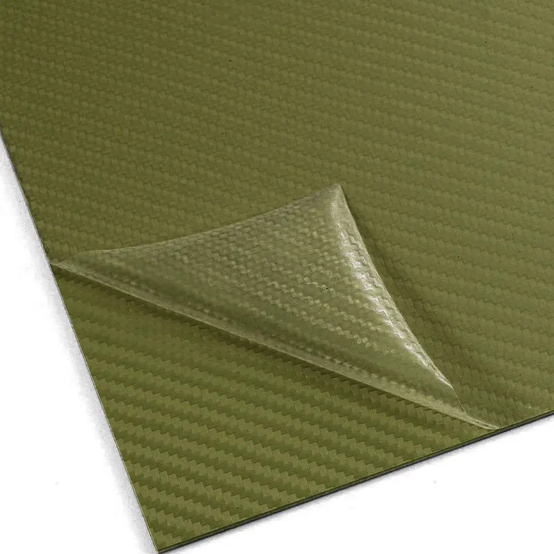 

1piece Olive green Carbon Fiber Kydex Thermoplastic Board for DIY Knife Sheath Gun Case Making Material - Kydex Holster Material