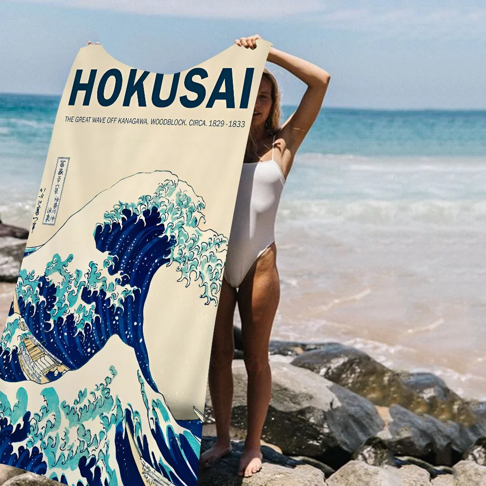 Great Wave Beach Towel 2