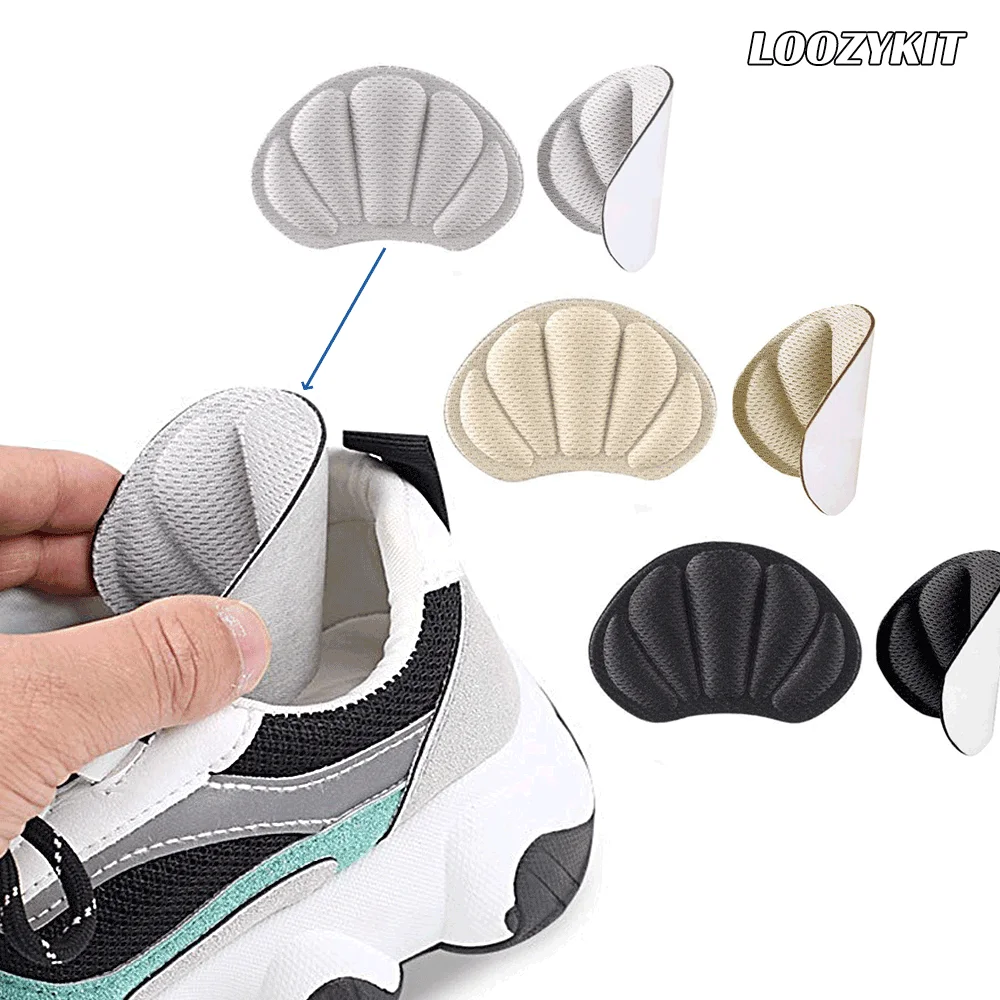 Soft Insoles Patch Heel Pads for Sport Shoes Adjustable Size Antiwear