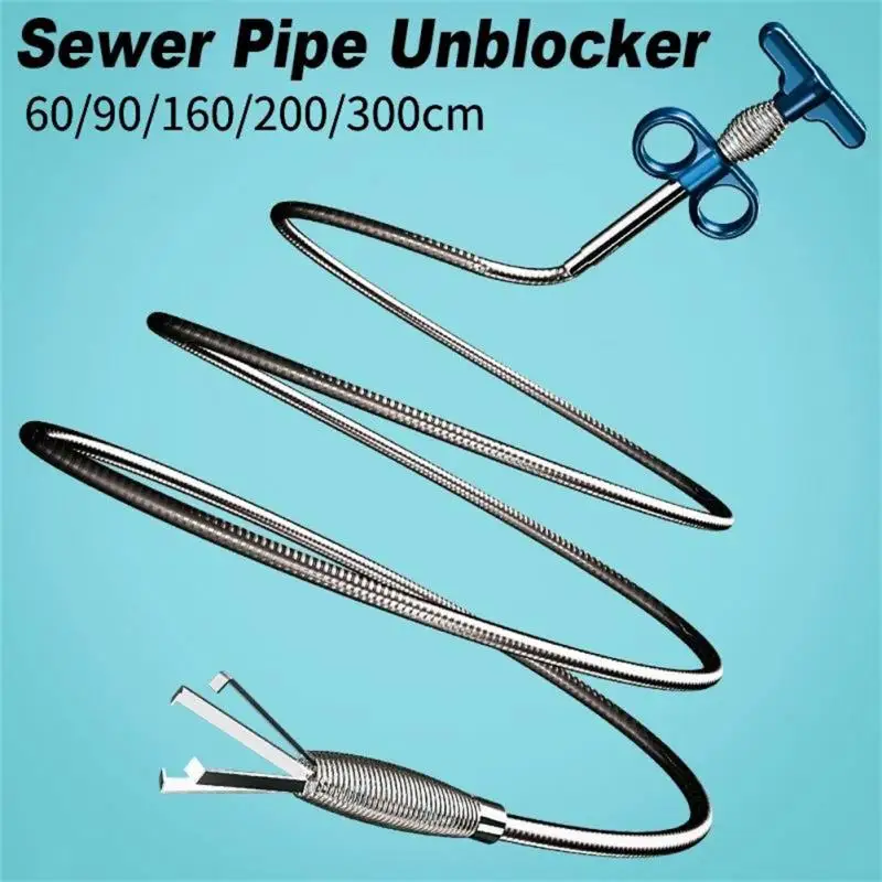 Drain Clog Remover Tool Sink Unblocker Tool With Easy Operation Sink Snake  For Sewer Kitchen Sink Bathroom Tub Toilet Clogged - AliExpress