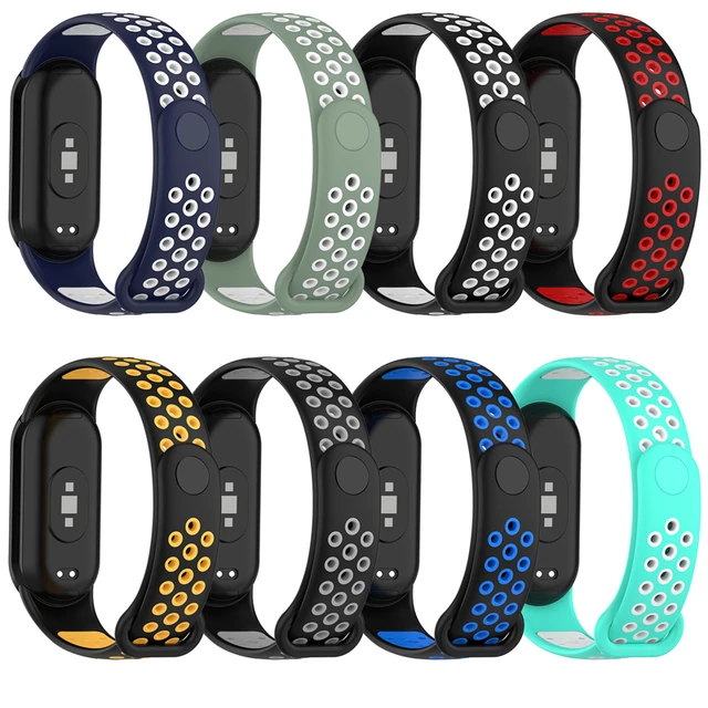 Silicone Watch Bracelet for Mi Band 8 Strap Waterproof Smartwatch  Replacement for Xiaomi Miband 8 Correa